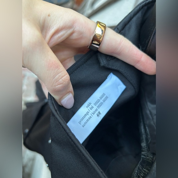 Rokh x H&M Bandeau Dress With Leather Bra Black - Picture 15 of 16